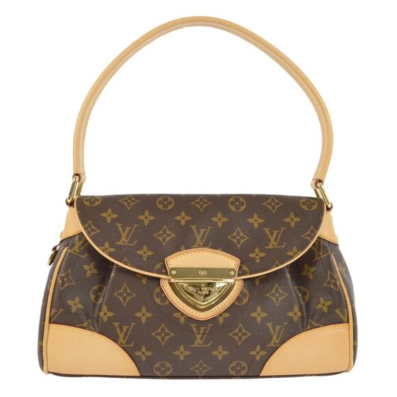 Louis Vuitton Monogram Beverly MM Handbag M40121 FL2028 110213 - Picture 1 of 10